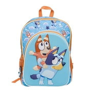 Fast Forward Bluey 3D 16 Inches School Backpack & 2 Mesh Side Pockets, 93877
