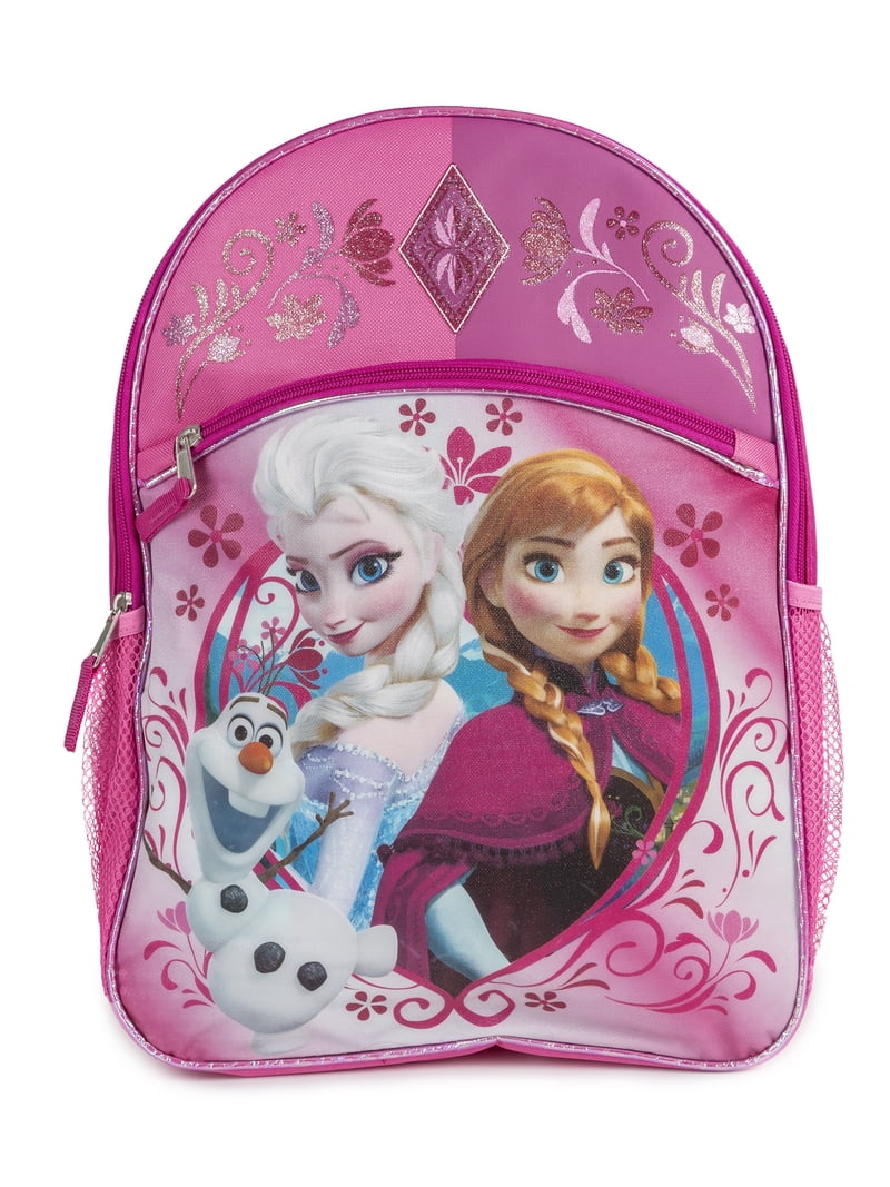 alipher kids backpack frozen mini desktop pink Fast Forward Disney Frozen Anna Elsa Pink Backpack