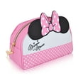 thumbnail image 1 of Fast Forward Disney Minnie Mouse Makeup Bag for Women | Minnie Mouse PU Leather Travel Toiletry Bag for Women | Make Up Travel Bag Cosmetic Bag Makeup Pouch, 1 of 5