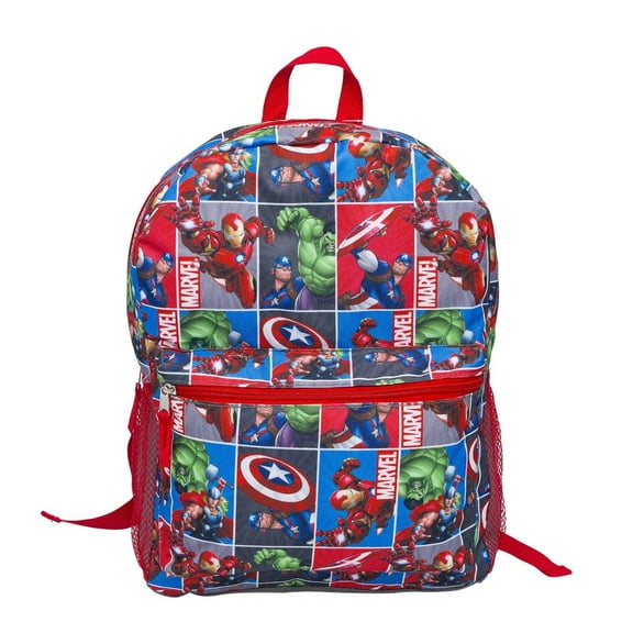 Fast Forward Marvel Avengers Allover Print 16 Inches Large Backpack, 93683