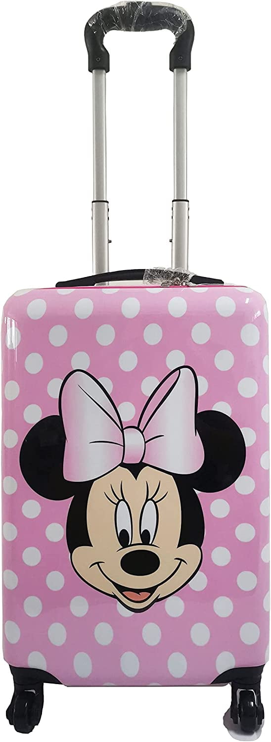 Fast Forward Minniee Mouse 20 inches Kids Luggage Hardside Tween Spinner  Carry-on Suitcase for Kids
