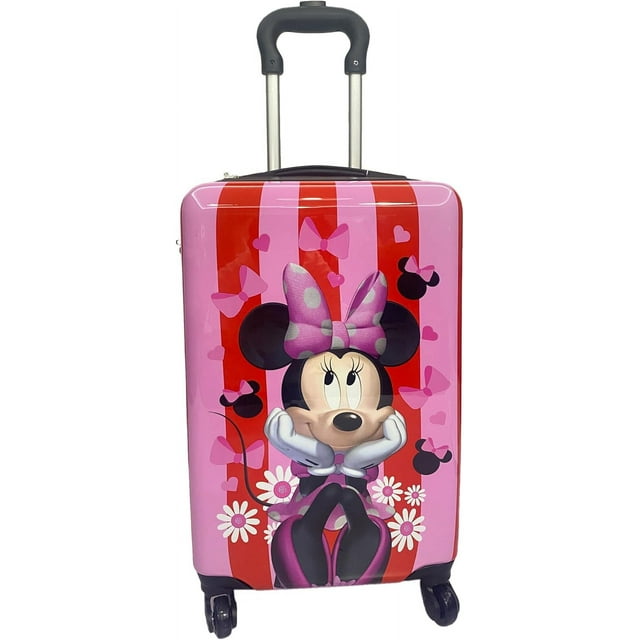 Fast Forward Minniiee Mouse Luggage 20 Inches HardSided Tween Spinner