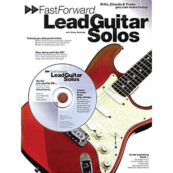 Pre-Owned Fast Forward (Music Sales): Fast Forward - Lead Guitar Solos: Riffs, Chords & Tricks You Can Learn Today! (Other)