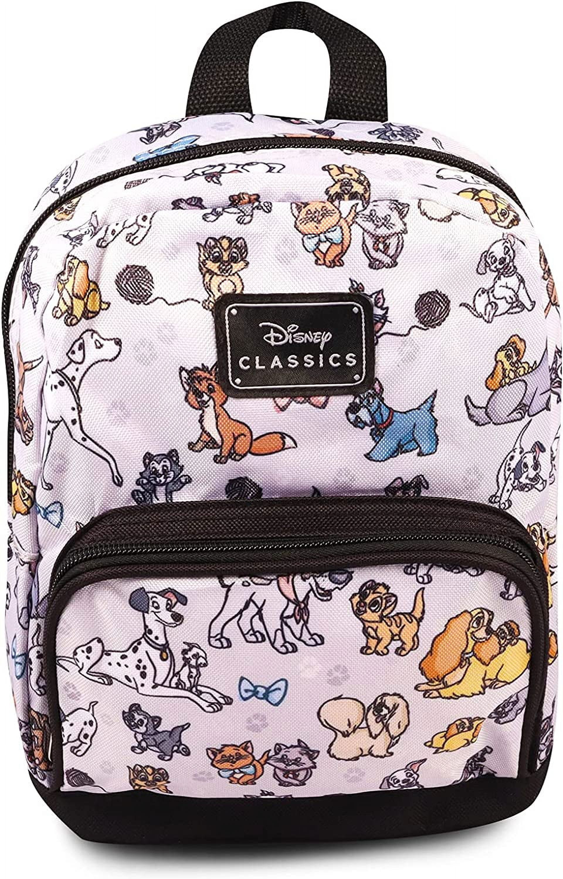Fast Forward New York Disney Cats and Dogs Mini Backpack for Women Canvas Purse Shoulder Bag Adults Teens Walmart