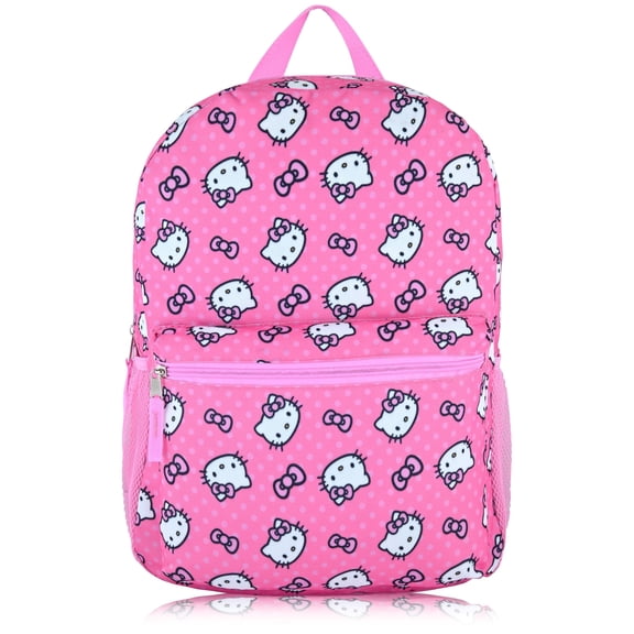 Sanrio Hello Kitty Backpack for Kids  Hello Kitty Bookbag for Girls, Boys, Unisex  Toddler Travel Bag, Cute Lightweight Bag for School  Ages 3+
