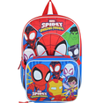 thumbnail image 1 of Fast Forward Spidey and His Amazing Friends Kids Backpack with Lunch Box Set, School Bag with Insulated Lunch Bag, 1 of 4