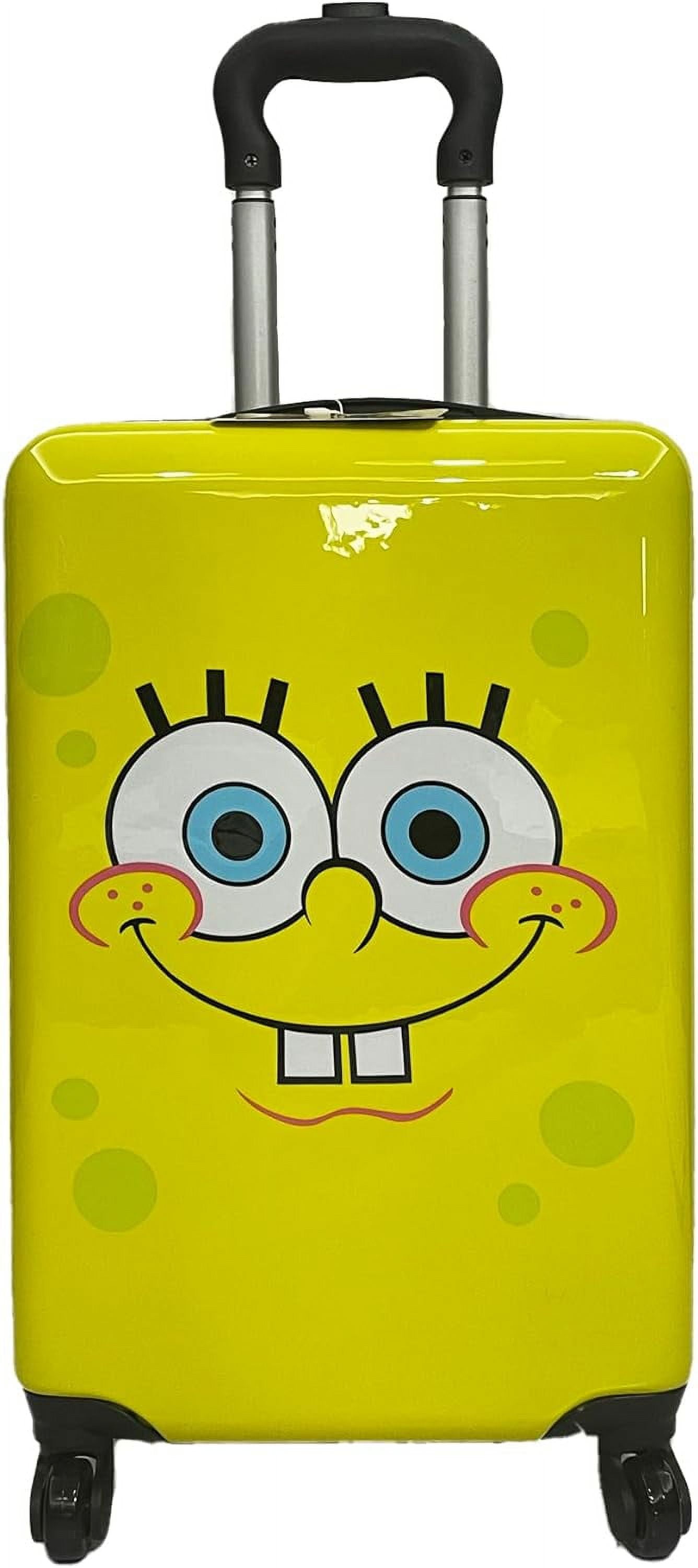 Fast Forward Sponge Bob Luggage 20 Inches HardSided Tween Spinner