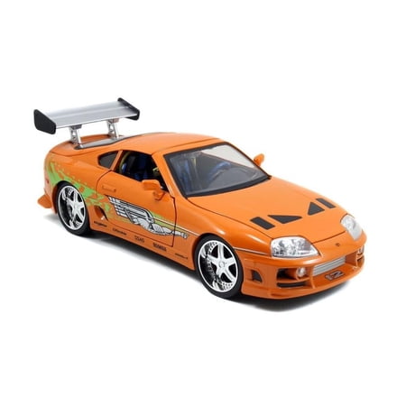 Fast & Furious 1:18 Diecast Vehicle: Orange Toyota Supra