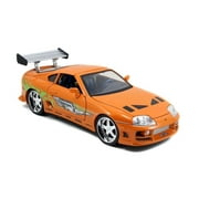 Fast & Furious 118 Diecast Vehicle Orange Toyota Supra