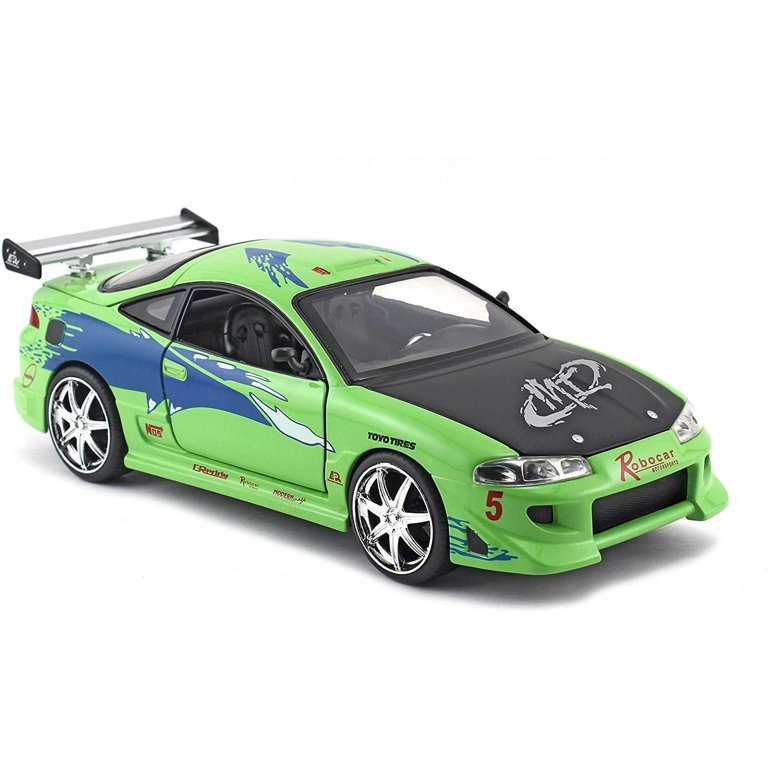 JADA Toys 1995 Brian's Mitsubishi Eclipse, Lime Green - 1/24