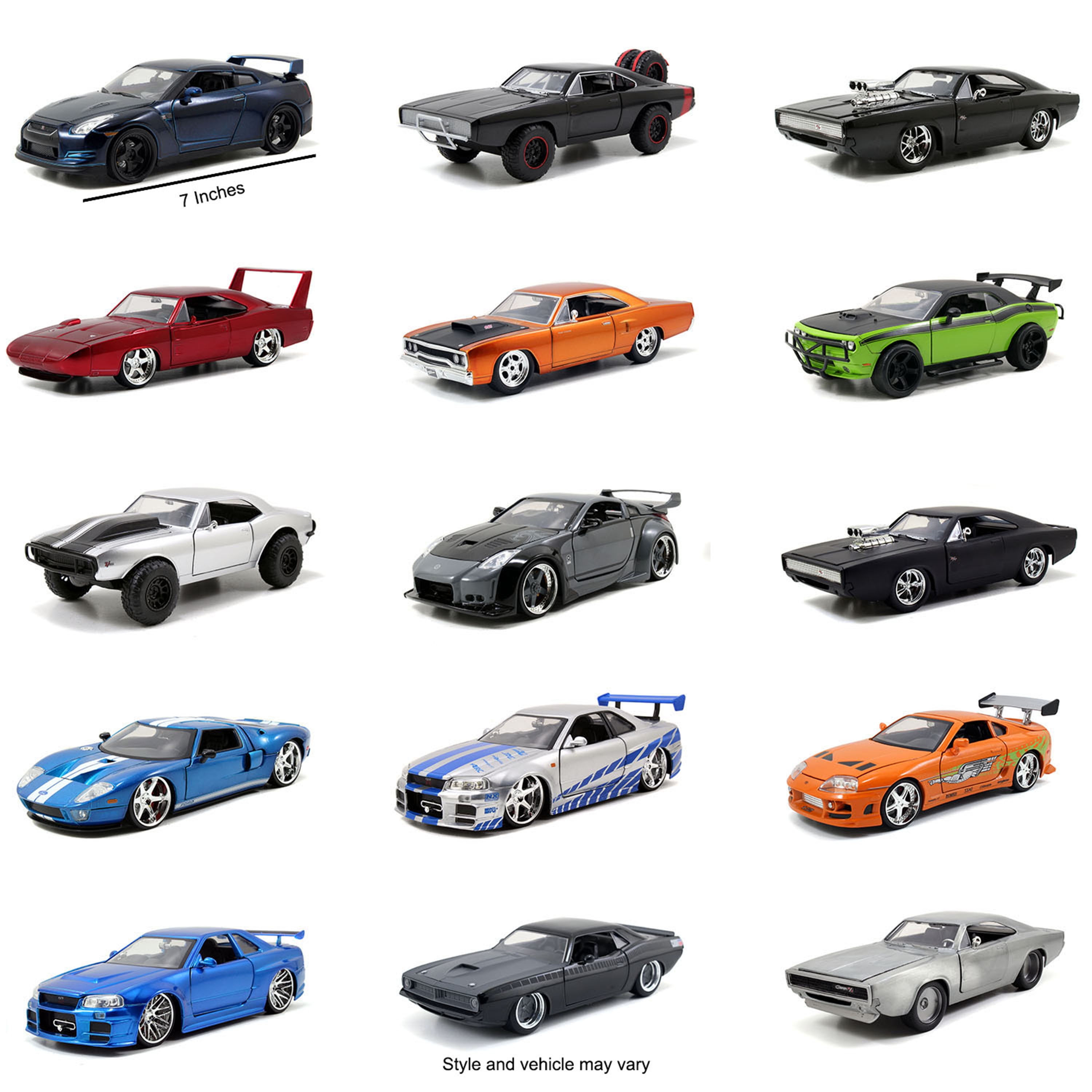 Fast & Furious 1:24 Die-Cast Vehicle: '69 Dodge Charger Daytona