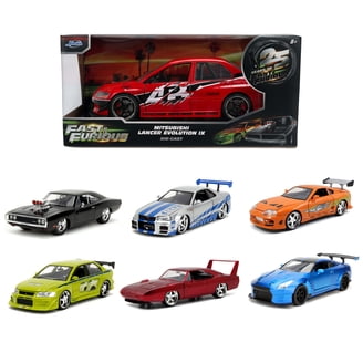 Fast & Furious 24/1ミニカー 4台セット　 ※クレシル Fast Furious 1 24 Scale Diecast Cars Toys