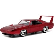Jada Toys Fast & Furious Dom's Dodge Charger Daytona DIE-CAST Car, 1: 24 Scale Red 97060