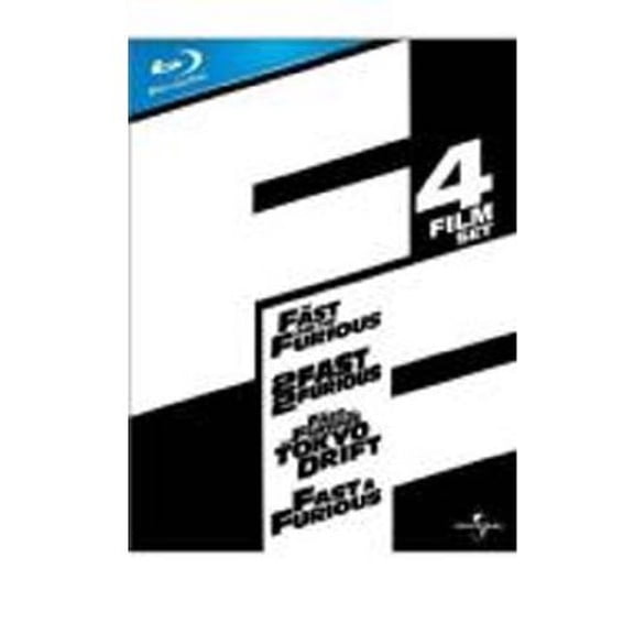 Fast & Furious 1-4 Box Set [Blu-ray] [Region Free]