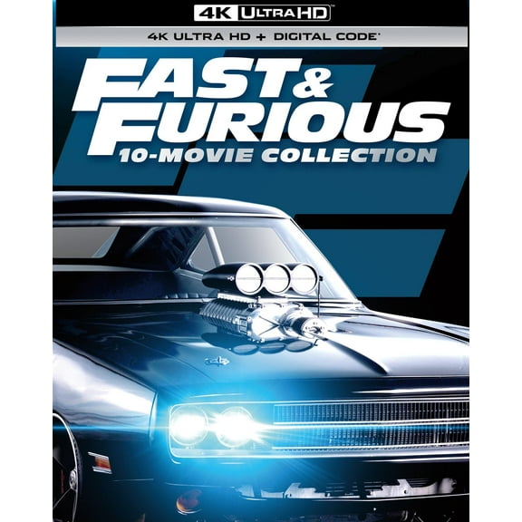 Fast & Furious 10-Movie Collection (4K Ultra HD + Digital Copy)