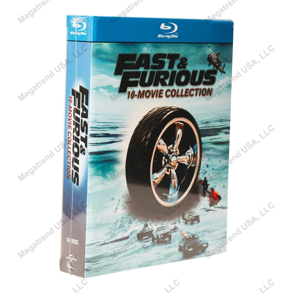 Fast & Furious 10-Movie Collection (Blu-ray)