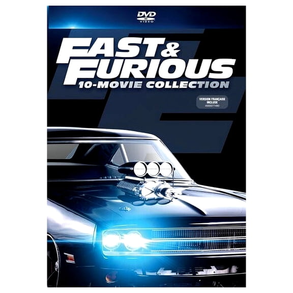 Fast & Furious: 10-Movie Collection - NTSC/0 (DVD), Universal Import, Action & Adventure
