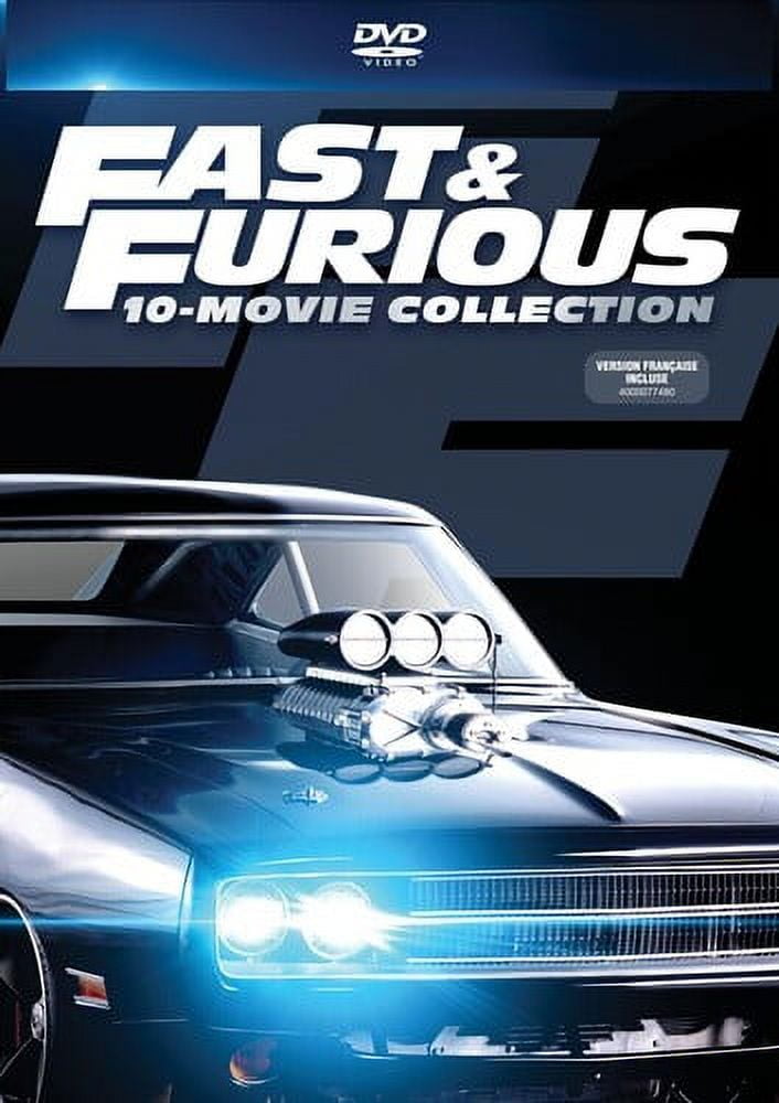 Fast & Furious: 10-Movie Collection - NTSC/0 (DVD), Universal Import, Action & Adventure