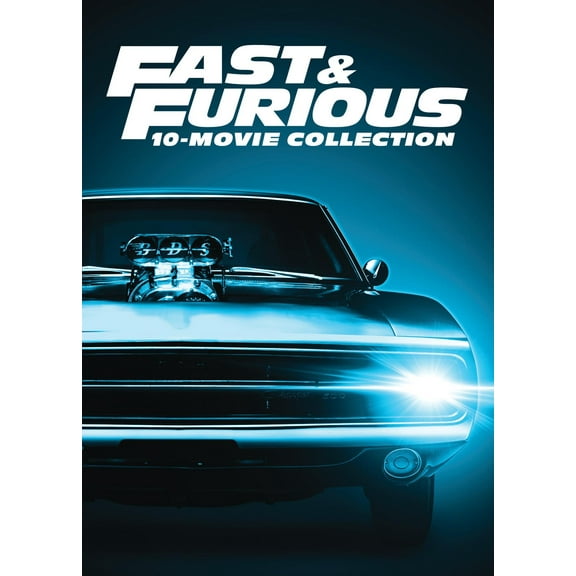 Fast & Furious 10-Movie Collection (Walmart Exclusive) (DVD)