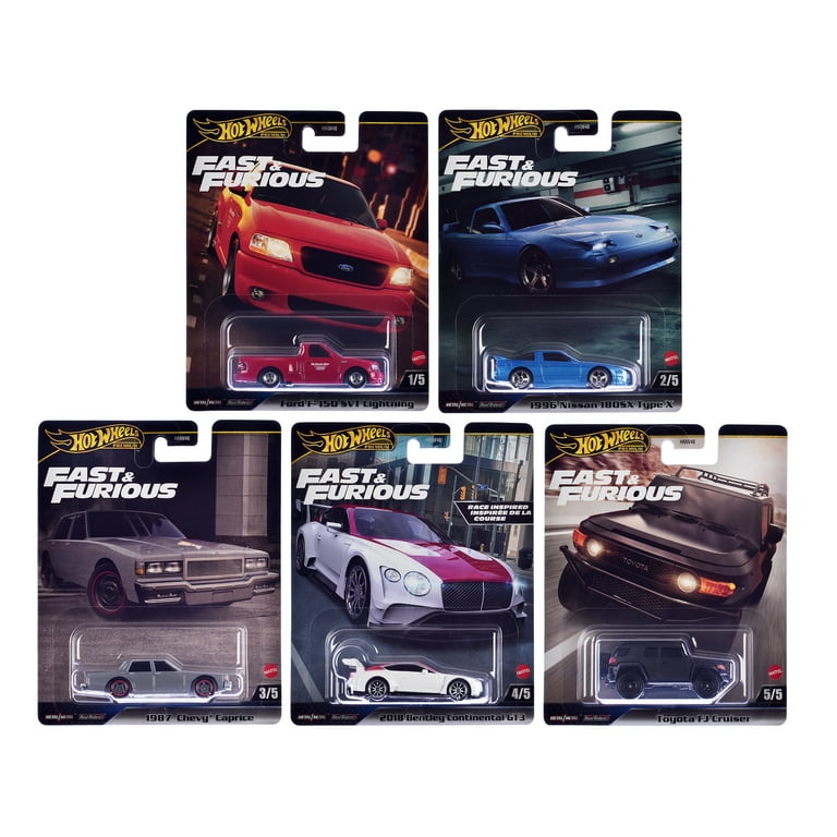ミニカー Hotwheels FAST&FURIOUS Fast & Furious