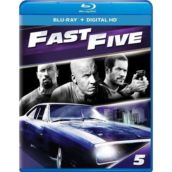 Fast & Furious 5 (Blu-ray + Digital HD) [Blu-ray]
