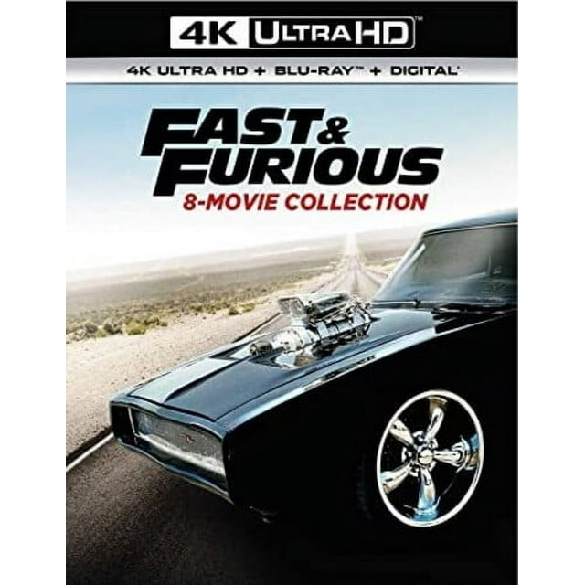 Fast & Furious: 8-Movie Collection (4K Ultra HD + Blu-ray)