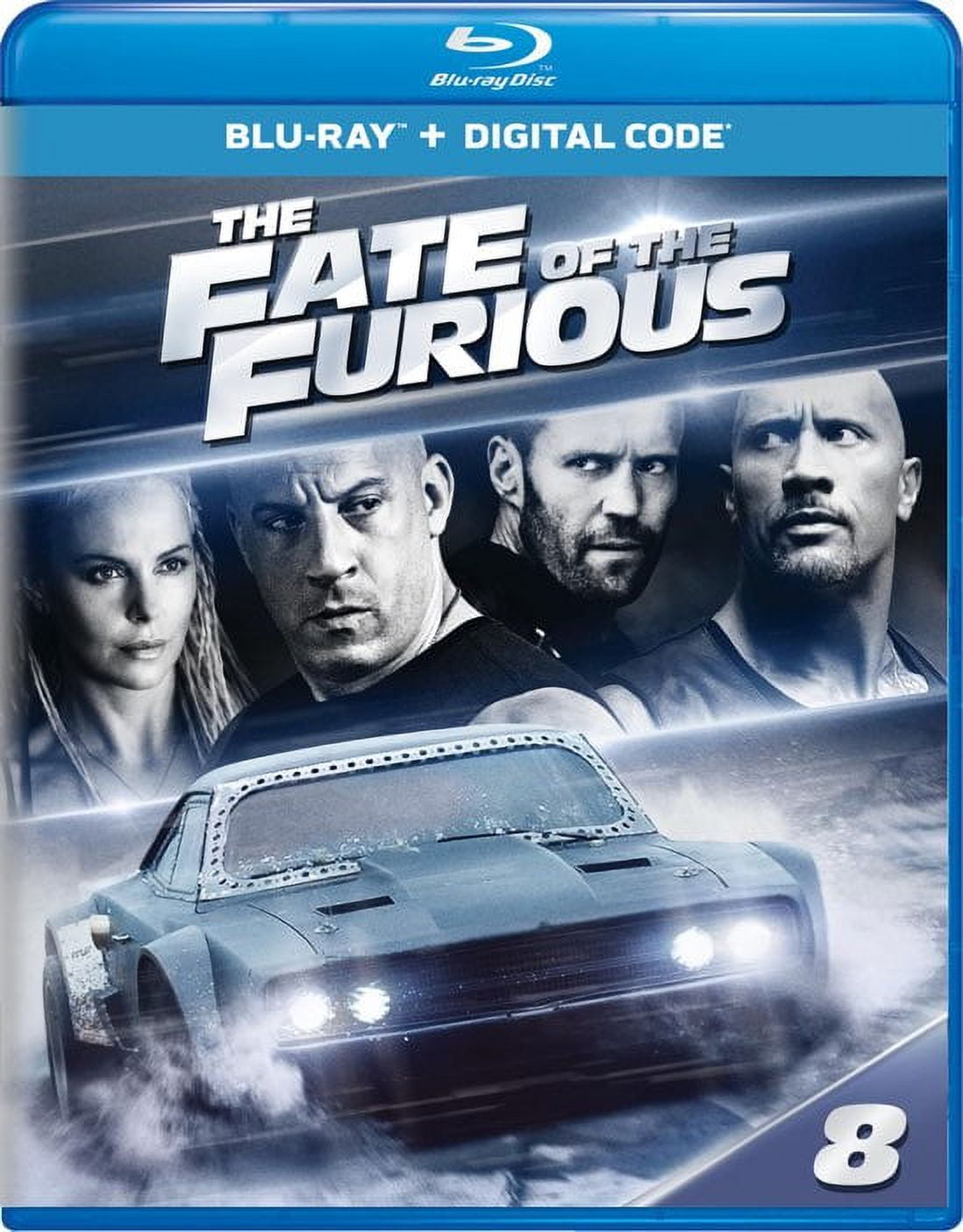 Fast & Furious 8: The Fate of the Furious (Digital) Blu-ray 