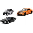 thumbnail image 1 of Fast & Furious 9 Fast Saga F9 Diecast Car Package - Three 1/32 Scale Diecast Model Cars, 1 of 4