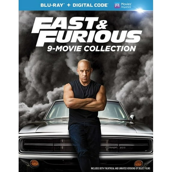 Pre-Owned Fast & Furious: 9-Movie Collection (Blu Ray) (Good)