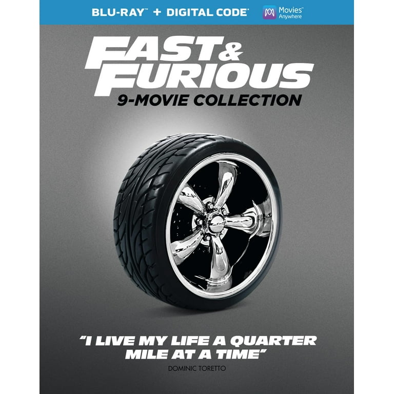 Fast Furious: 9-movie Collection (Box Set) [Blu-ray]