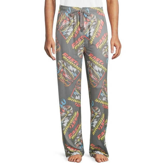 Fast & Furious, Adult Mens, Logo Pajamas Sleep Pants, Sizes S-2XL