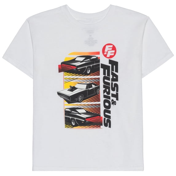 Fast & Furious - Fast & Furious Charged Up Boys' Short Sleeve Graphic T-Shirt