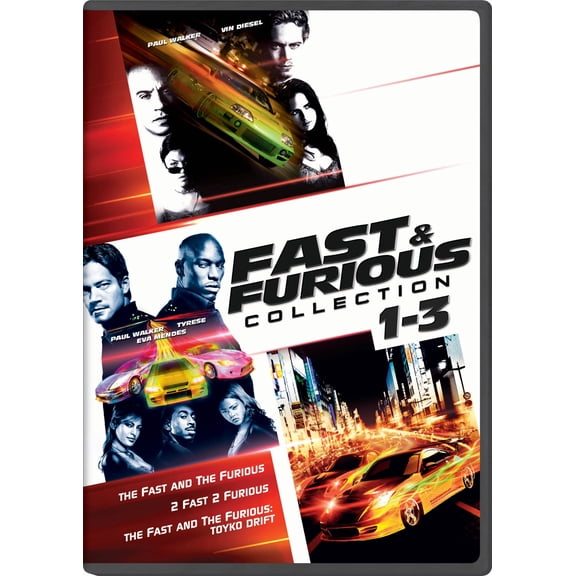 Fast & Furious Collection 1-3 (DVD)