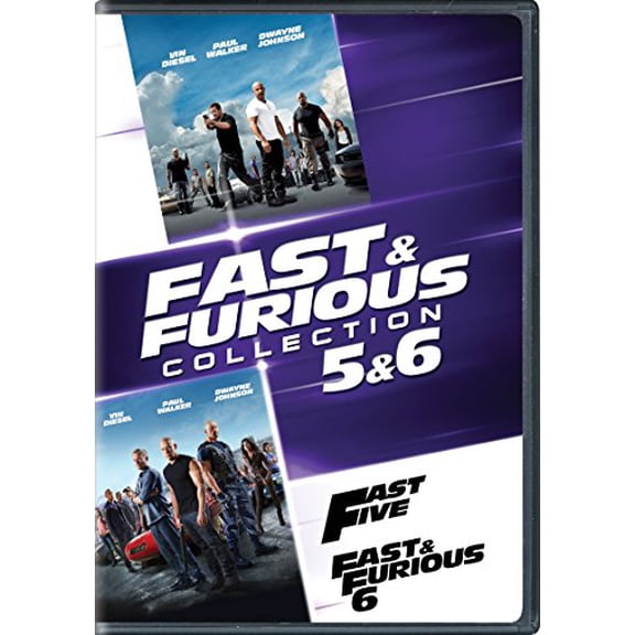 Fast & Furious Collection: 5 & 6 (DVD Double Feature) [DVD]