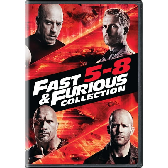 Fast & Furious Collection: 5-8 (DVD)