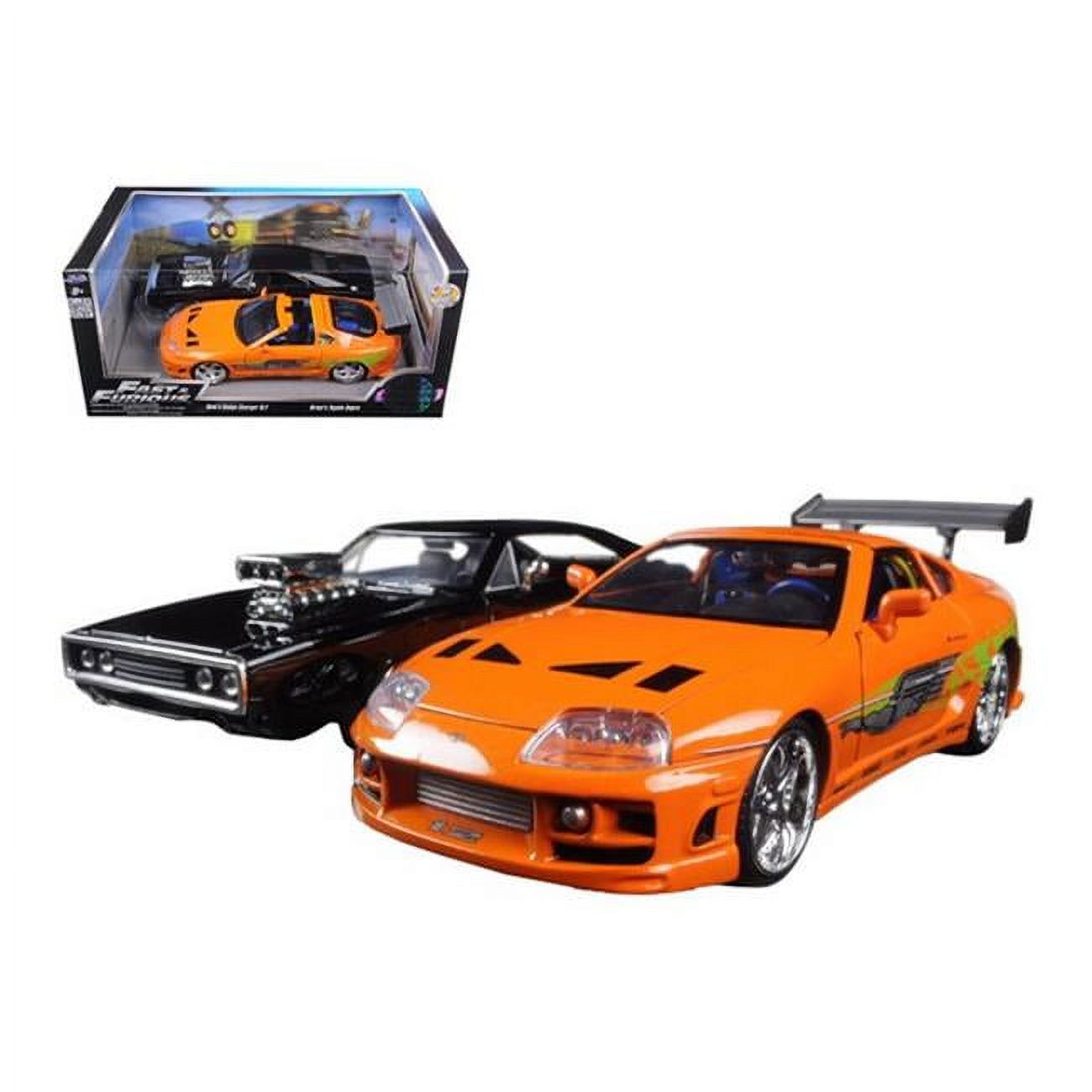 Fast & Furious Die-Cast Vehicle 2-Pack '68 Dodge Charger