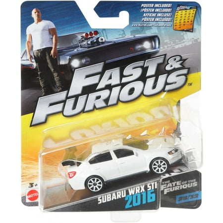 Fast & Furious Diecast Vehicle Asrt