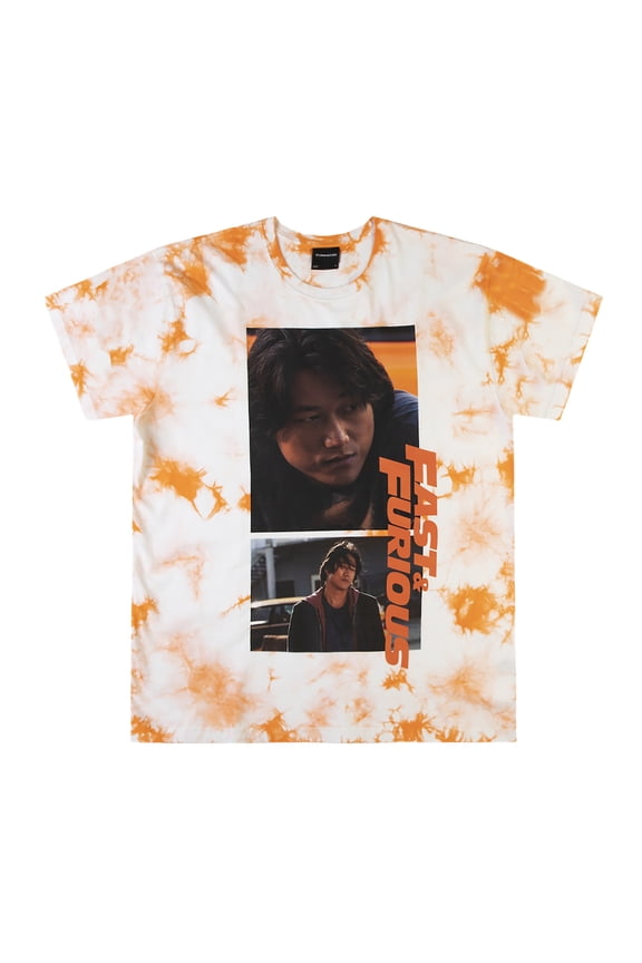 Fast & Furious Han Lue Adult Tie-Dye Crew Neck Short Sleeve T-shirt Medium