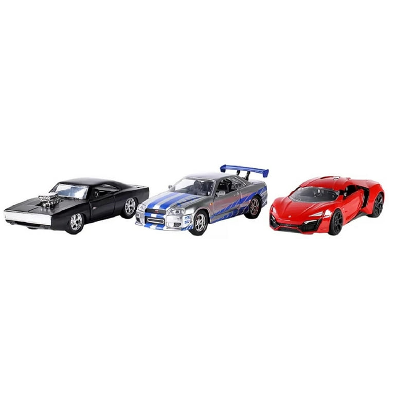 Jada Toys Fast and Furious 1:24 Case Of 9 Cars Diecast Vehicles - Assorted