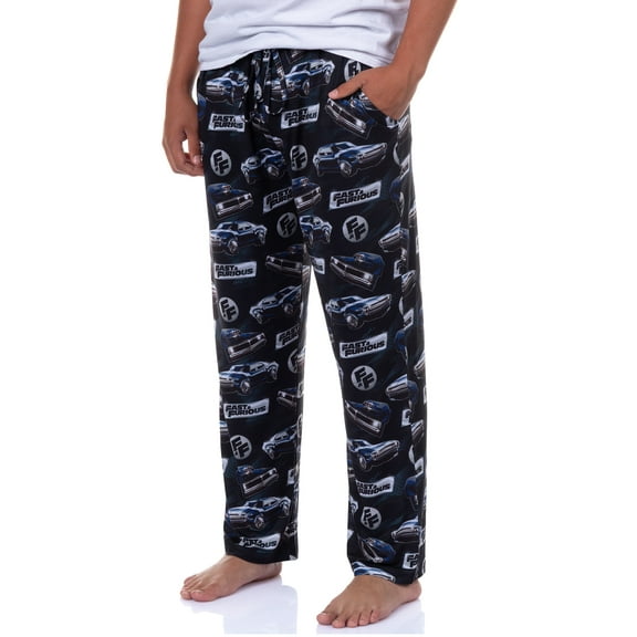 Fast & Furious Pajamas Men's Dom Dodge Charger Lounge PJ Pants