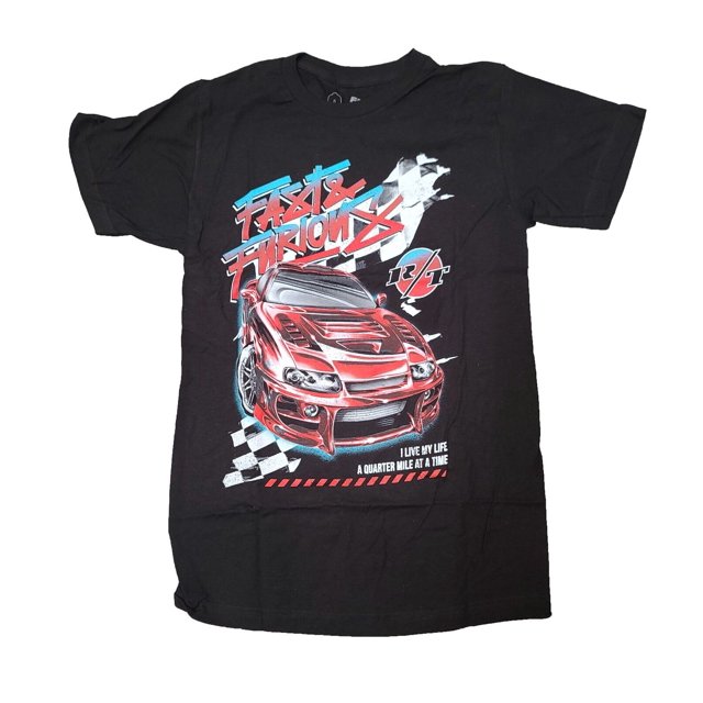Fast & Furious Quarter Mile Black Graphic TShirt