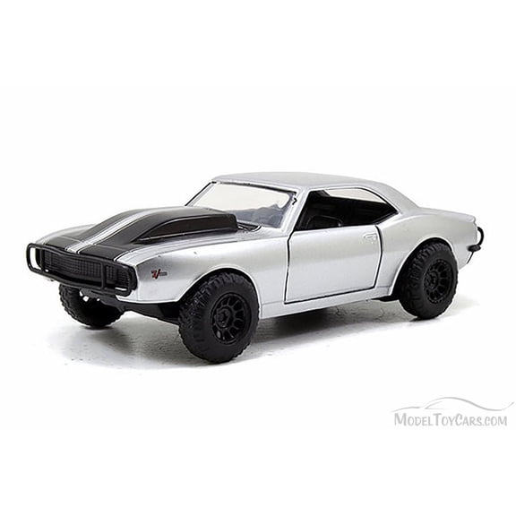 Fast & Furious Roman's Chevy Camaro, Silver - Jada Toys 97186 - 1/32 Scale Diecast Model Toy Car