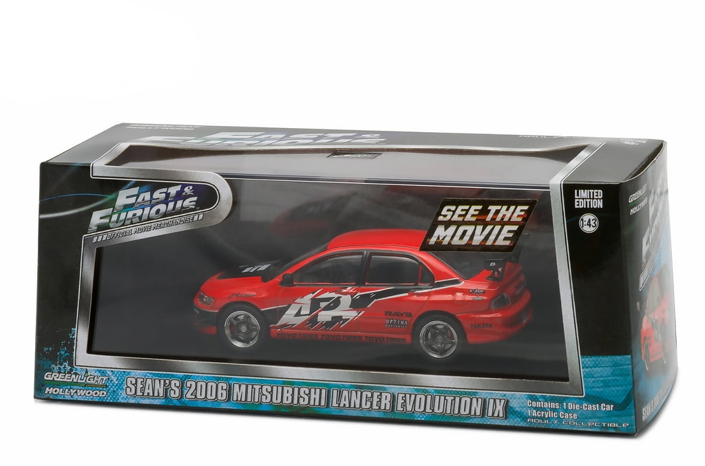 Fast & Furious: Collectible Sean's 2006 Mitsubishi Lancer EVO IX