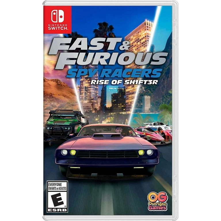 Fast & Furious: Spy Racers Rise of SH1FT3R, Nintendo Switch Game