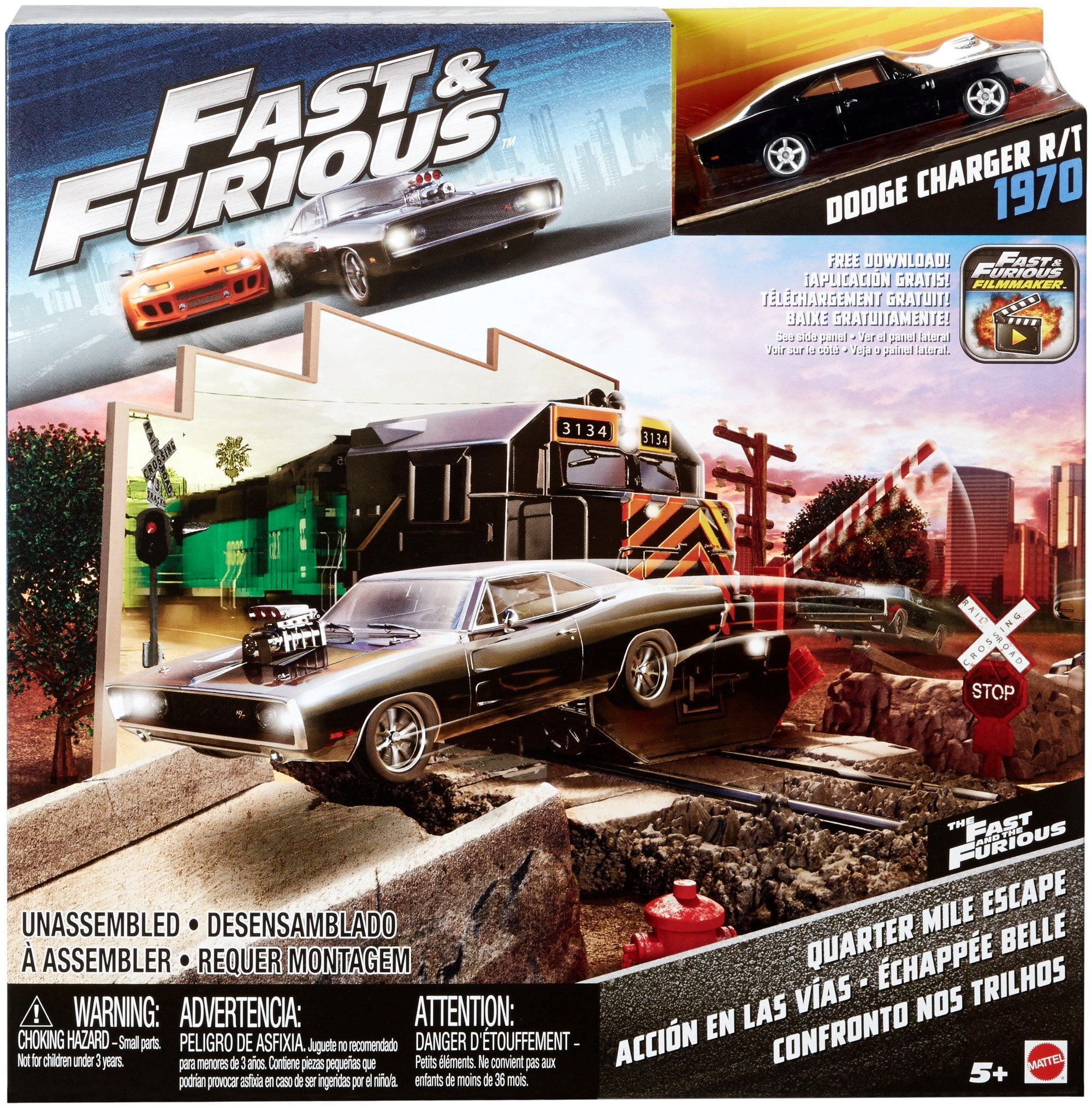 Fast & Furious Street Scene Quarter Mile Escape Vehicle