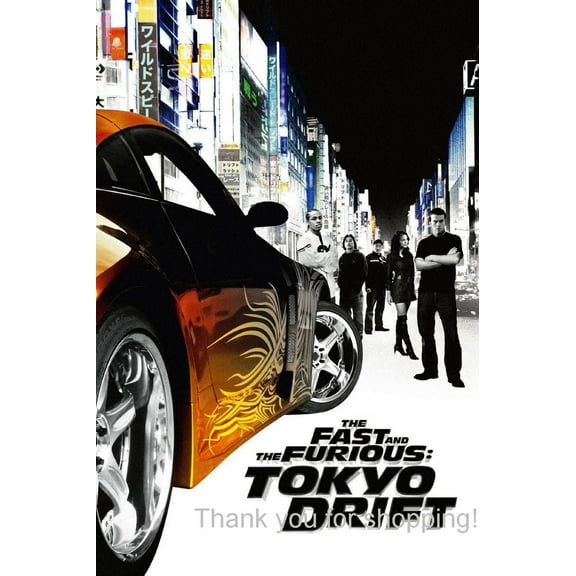 Fast Furious Tokyo Drift Movie Poster 11x17 11"x17"#M01