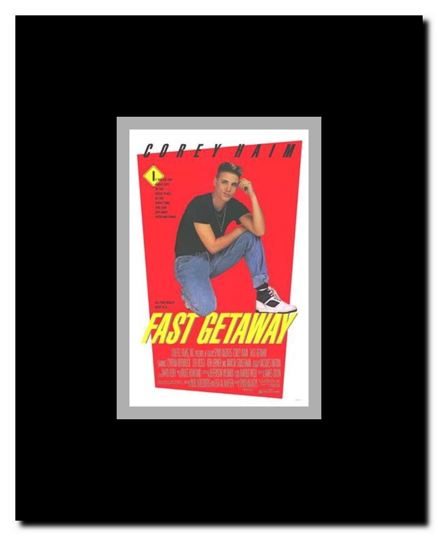 Fast Getaway Framed Movie Poster