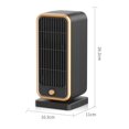 Fast Heating Electric Heater Constant Warm Fan Vertical Household