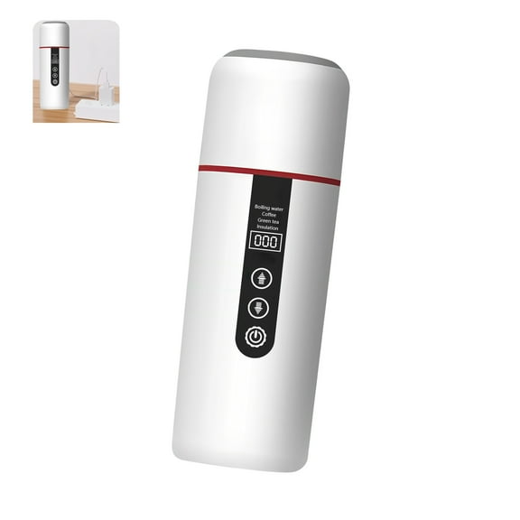 Fast Heating Vehicle Electric Waterbottle USB Powered 500ml Capacity For Road Excursions Backpacking