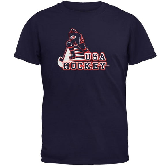 Fast Hockey Player Country USA Mens T Shirt